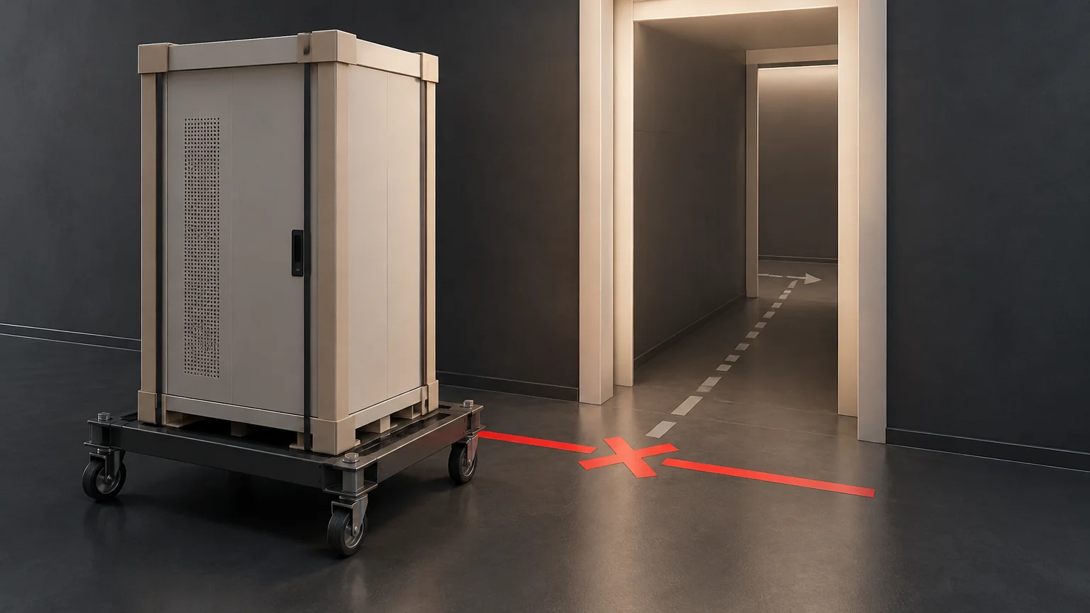Conceptual editorial illustration for UPS Delivery Route Survey: Check the Path Before Arrival; unbranded illustrative equipment, not an actual product, installation, wiring diagram or verified test result.