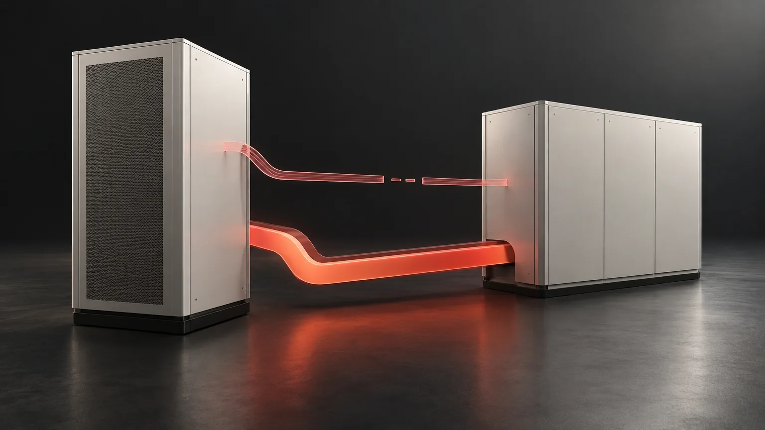 Conceptual engineering illustration: Battery Communication Loss vs Loss of UPS Backup Power.
