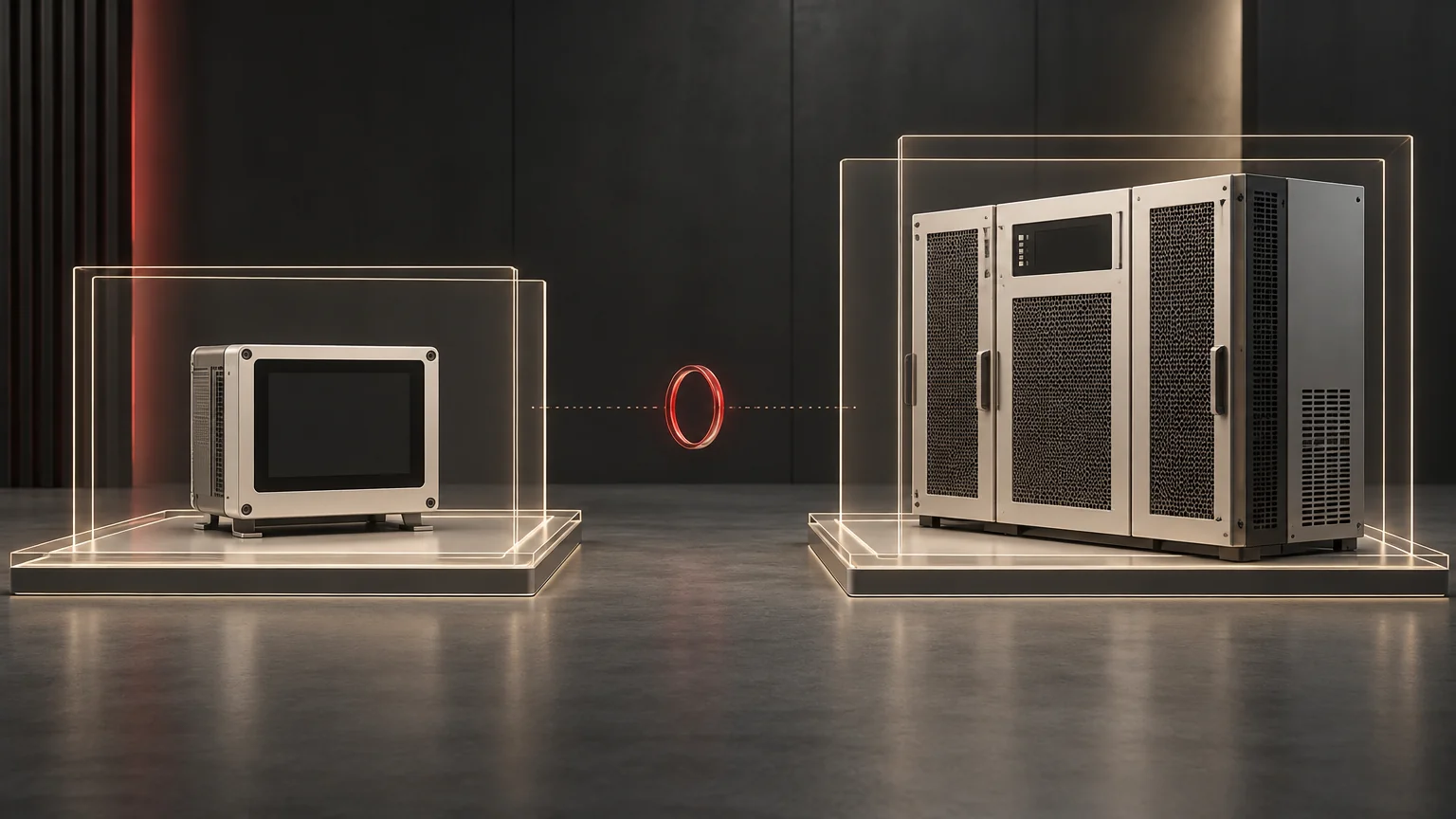 Conceptual separate inverter and insulation-monitor boundaries awaiting system review.