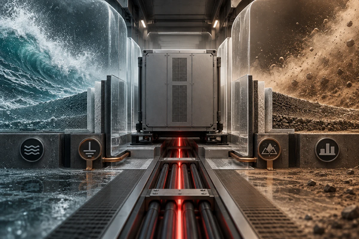 Specialty-Voltage UPS RFQ Checklist for Marine and Mining Projects — conceptual engineering illustration